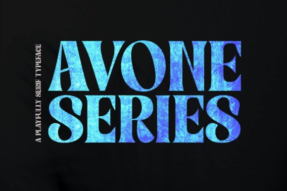 Avone Series: A Vintage Typeface for Modern Editorial Design