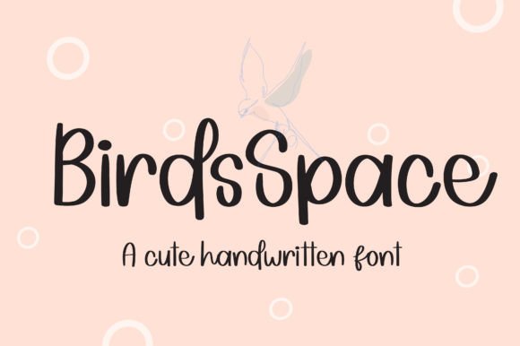 Birdsspace: A Handwritten Typeface for Modern Campaigns