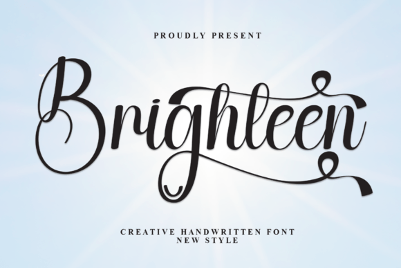 Brighteen: The Sweet Script Font for Modern Marketers
