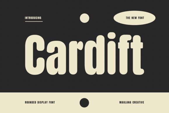 Cardift Font: Bold Sans Serif for Web Design