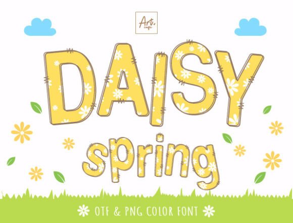 Daisy Spring Font: A Playful Choice for Creative Designs