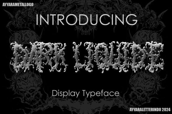 Dark Liquide Font Review for Bold Branding