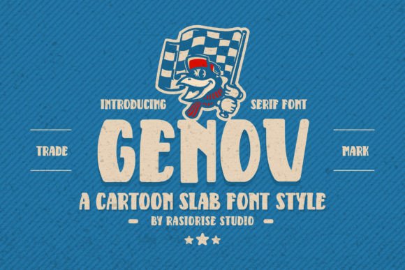 Genov Typeface for Joyful Small Business Branding