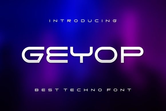 Geyop: A Modern Sans Serif Font for Bold Web Headlines