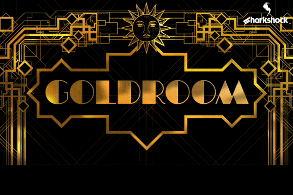 Goldroom Font for Bold Art Deco Campaigns