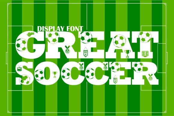Great Soccer Font for Bold Brand Identity