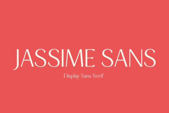 Jassime Sans Typeface for Modern Web Design