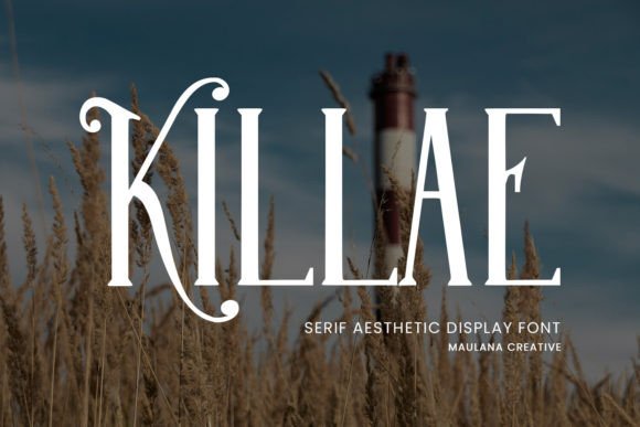 Killae: A Serif Typeface for Elegant Editorial Design