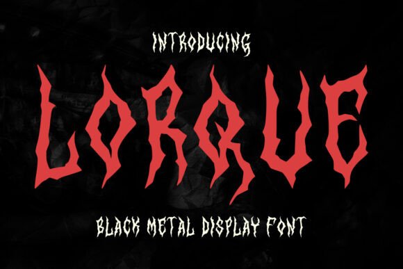 Lorque: A Handcrafted Blackletter for Editorial Impact