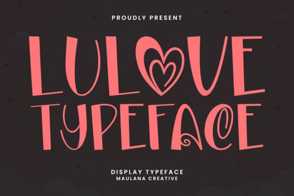Lulove Typeface for Sweet Web Design