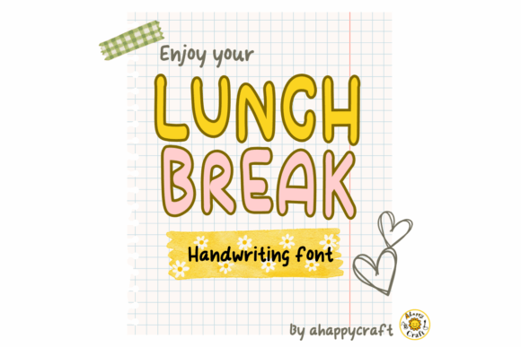 Lunch Break Font: A Playful Script for Creative Designs
