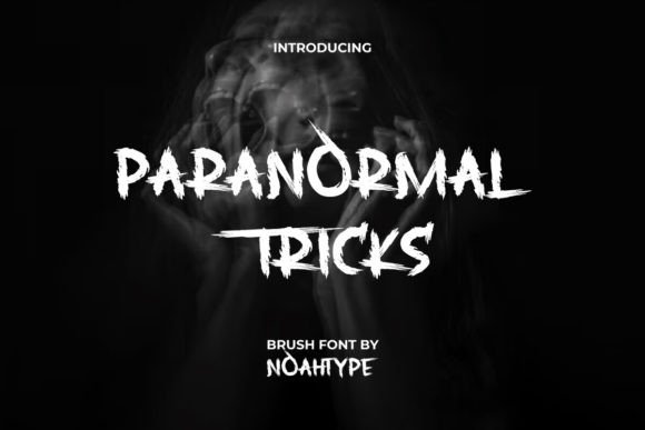 Paranormal Tricks Typeface for Horror Branding
