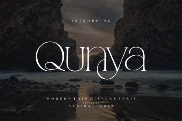 Qunya Typeface Review for Elegant Branding