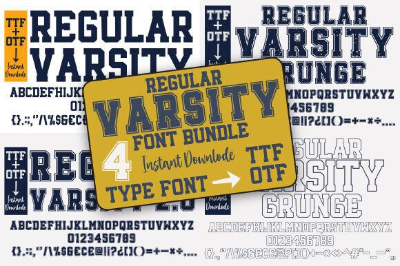 Regular Varsity: A Slab Serif Font for Bold Branding