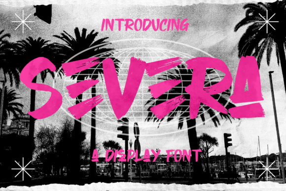 Severa Font Review for Bold Campaign Design