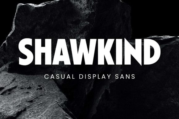 Shawkind: The Bold Sans Serif Font for Modern Brands