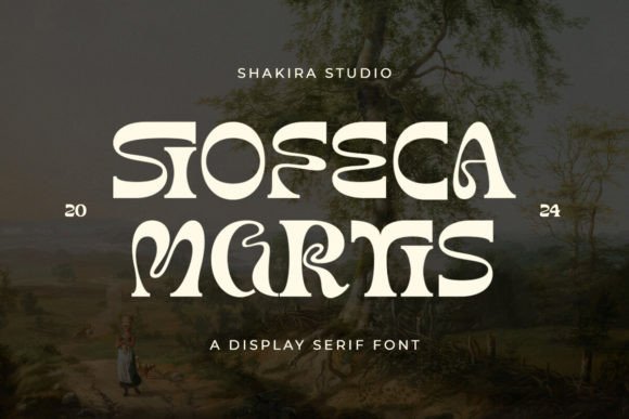 Siofeca Martis: A Bold Serif Typeface for Web Design