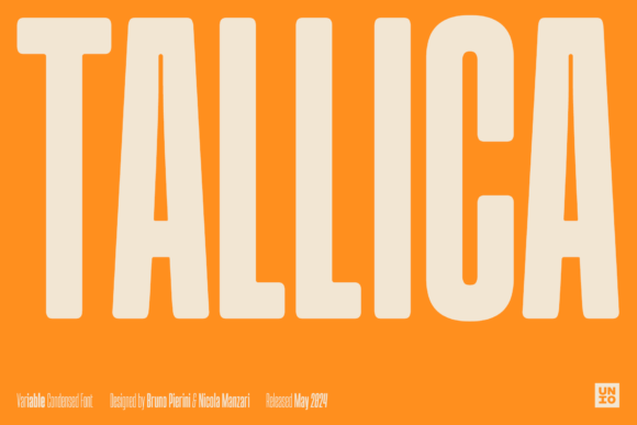 Tallica: The Extra Condensed Typeface for Bold Headlines