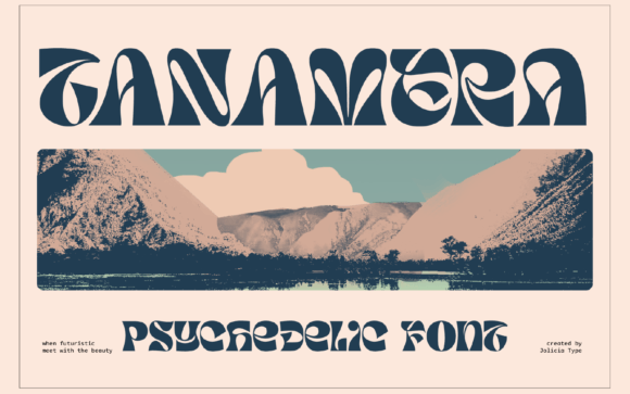 Tanamera: A Retro Serif Font for Bold Branding