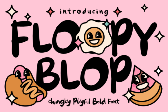 Using Floopy Blop Typeface for Bold Branding